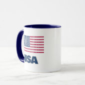Mug Drapeau de l'Amérique (Devant gauche)