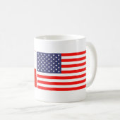 Mug Drapeau de l'Amérique polonaise (Devant droit)