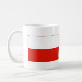 Mug Drapeau de l'Amérique polonaise (Gauche)