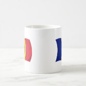 Mug Drapeau de l'Andorre (Centre)