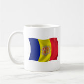 Mug Drapeau de l'Andorre (Gauche)