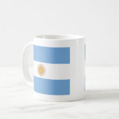 Mug Drapeau de l'Argentine (Devant gauche)