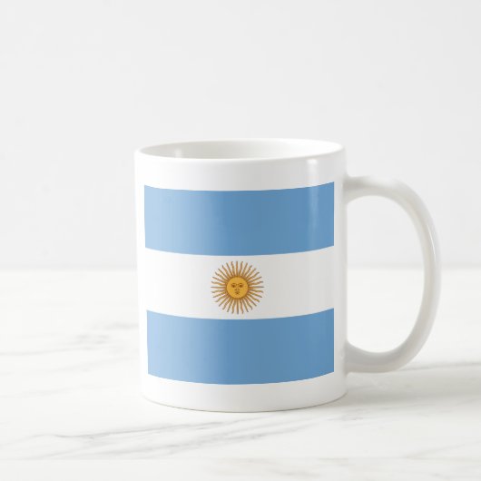 Mug Drapeau de l'Argentine (Droite)