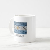 Mug Drapeau de l'Argentine (Devant gauche)