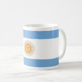 Mug Drapeau de l'Argentine (Devant droit)