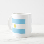 Mug Drapeau de l'Argentine (Devant gauche)