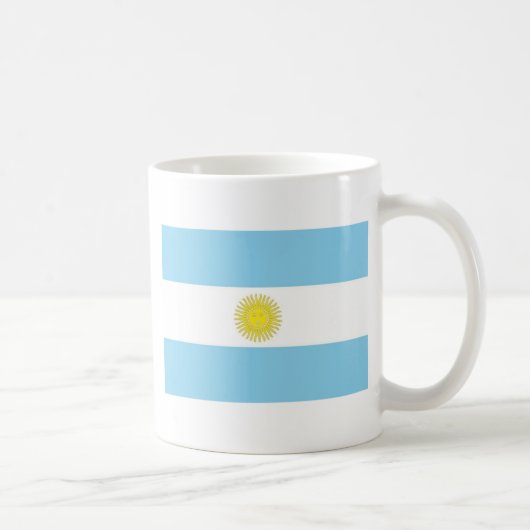 Mug Drapeau de l'Argentine (Droite)