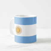 Mug Drapeau de l'Argentine (Devant gauche)