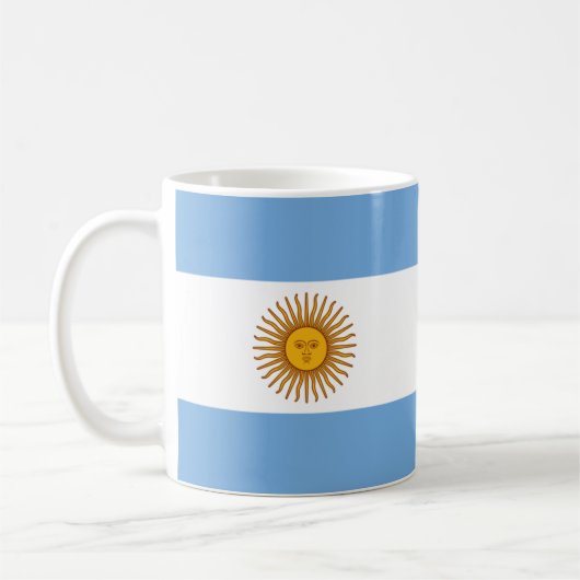 Mug Drapeau de l'Argentine (Gauche)