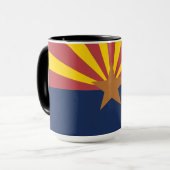 Mug Drapeau de l'Arizona (Devant gauche)