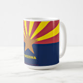Mug Drapeau de l'Arizona (Devant droit)
