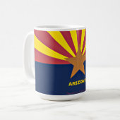 Mug Drapeau de l'Arizona (Devant gauche)
