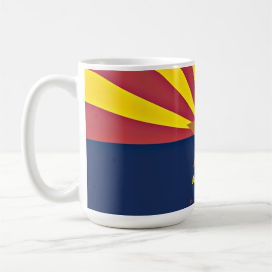Mug Drapeau de l'Arizona (Gauche)