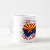 Mug Drapeau de l'Arizona Escalade carabiner (Devant gauche)