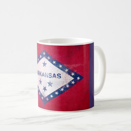 Mug Drapeau de l'Arkansas (Devant droit)