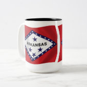 Mug Drapeau de l'Arkansas (Devant gauche)