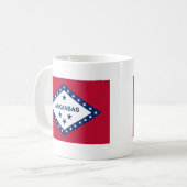Mug Drapeau de l'Arkansas (Devant gauche)
