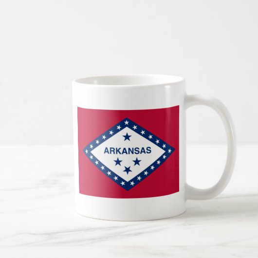 Mug Drapeau de l'Arkansas (Droite)