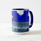 Mug Drapeau de l'Australie des années 1890 (Devant droit)