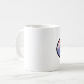 Mug Drapeau de l'Australie pour planche de paddle debo (Devant gauche)