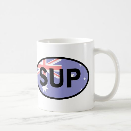 Mug Drapeau de l'Australie pour planche de paddle debo (Droite)