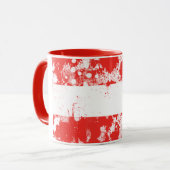 Mug Drapeau de l'Autriche (Devant gauche)