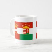 Mug Drapeau de l'Autriche Hongrie (1869-1918) (Devant gauche)