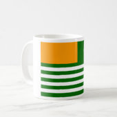 Mug Drapeau de l'Azad Cachemire (Devant gauche)