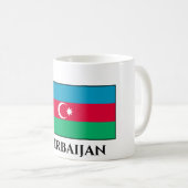 Mug Drapeau de l'Azerbaïdjan (Devant droit)