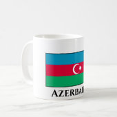 Mug Drapeau de l'Azerbaïdjan (Devant gauche)