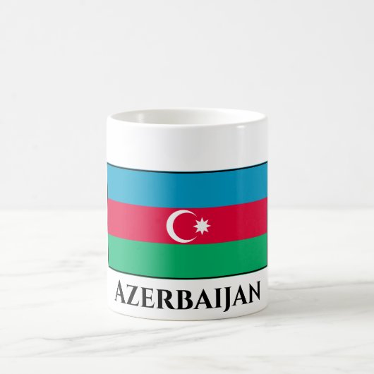 Mug Drapeau de l'Azerbaïdjan (Centre)