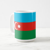 Mug Drapeau de l'Azerbaïdjan (Devant gauche)
