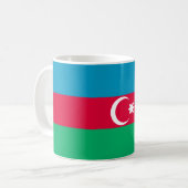 Mug Drapeau de l'Azerbaïdjan (Devant gauche)