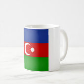 Mug Drapeau de l'Azerbaïdjan cool (Devant droit)