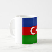 Mug Drapeau de l'Azerbaïdjan cool (Devant gauche)