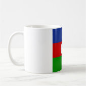Mug Drapeau de l'Azerbaïdjan cool (Gauche)