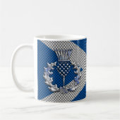 Mug Drapeau de l'Ecosse d'impression de fibre de (Gauche)