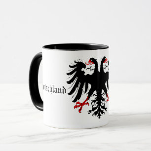 Mug Drapeau de l'empire allemand à jamais double aigle