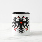 Mug Drapeau de l'empire allemand à jamais double aigle (Centre)