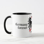 Mug Drapeau de l'empire allemand à jamais double aigle (Gauche)