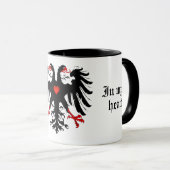 Mug Drapeau de l'empire allemand à jamais double aigle (Devant droit)
