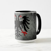 Mug Drapeau de l'empire allemand à jamais double aigle (Devant droit)