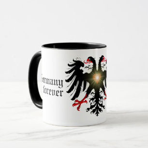 Mug Drapeau de l'empire allemand à jamais double aigle