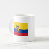 Mug Drapeau de l'Équateur (Devant gauche)
