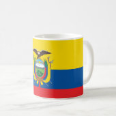 Mug Drapeau de l'Équateur (Devant droit)