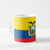 Mug Drapeau de l'Équateur (Devant gauche)