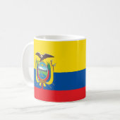 Mug Drapeau de l'Équateur (Devant gauche)