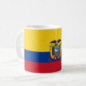 Mug Drapeau de l'Équateur (Devant gauche)