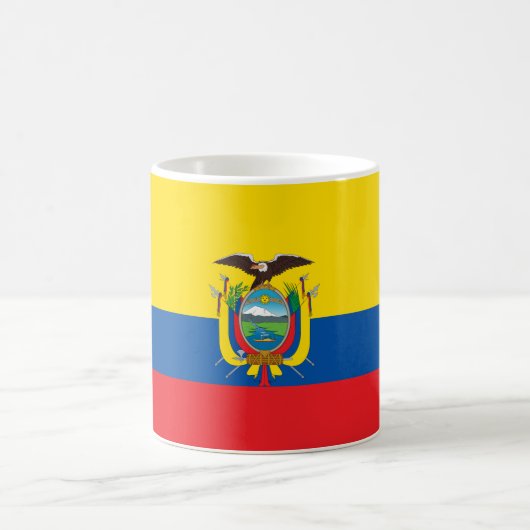 Mug Drapeau de l'Équateur (Centre)