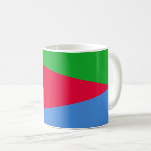 Mug Drapeau de l'Érythrée (Devant droit)